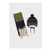 Mayoral Baby Boy Hunter Green Hat & Scarf Set